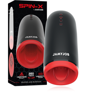 Jamyjob – Masturbateur chauffant et rotation spin-x