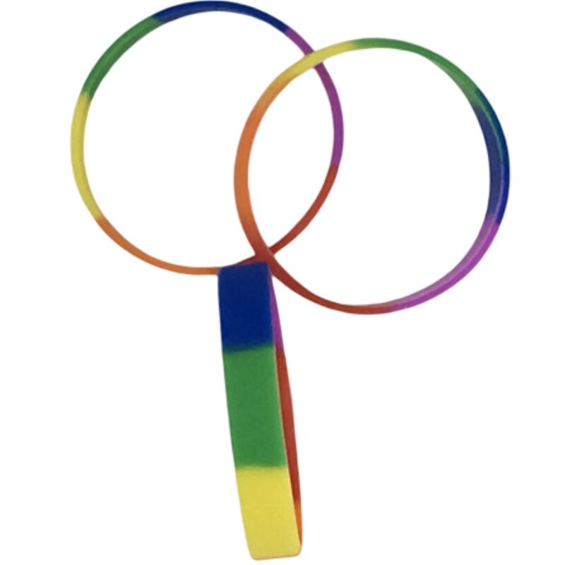 Pride – Bracelet en silicone drapeau lgbt