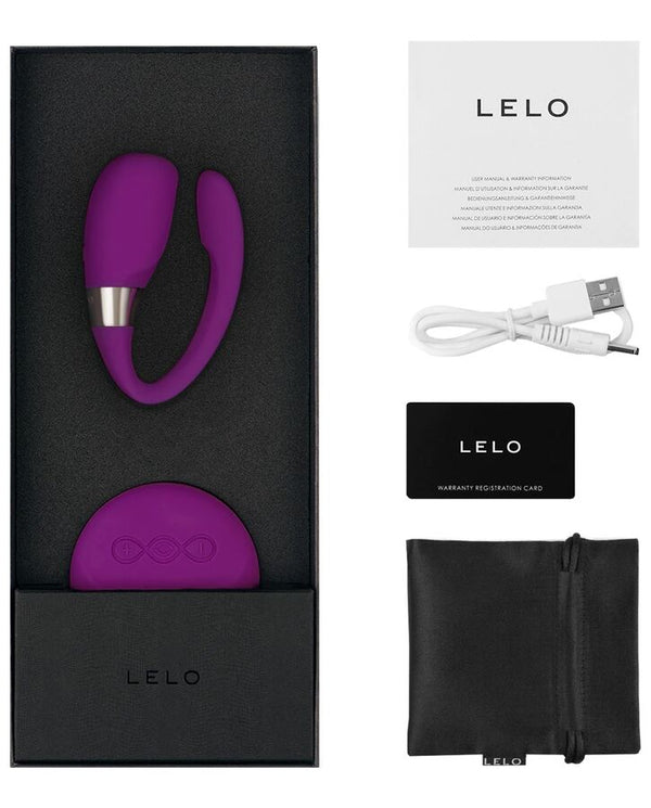 Lelo – Insignia Tiani 3, masseur pour couples rose profond