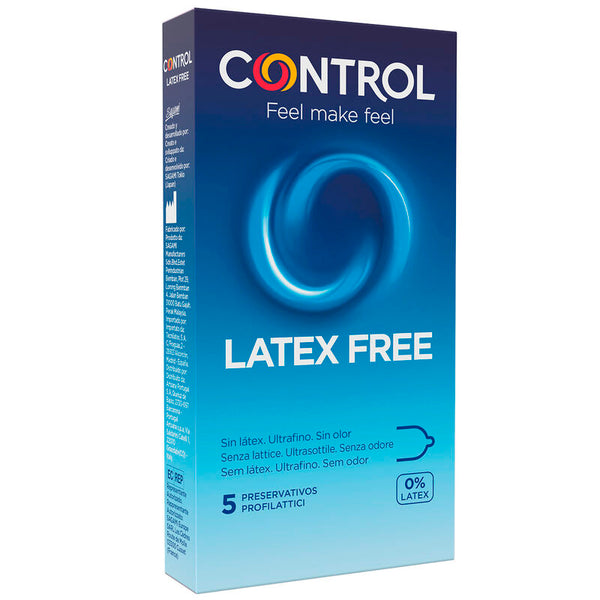 Control – Free, latexvrije ultradunne condooms (5 stuks)