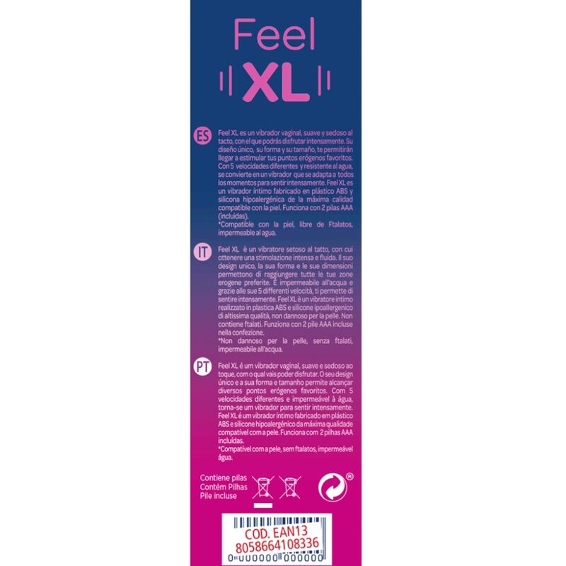 CONTROLE - FEEL XL BALA VIBRADORA