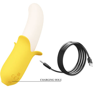 Pretty Love – Banana geek super power 7 vibrations up&down silicone noir