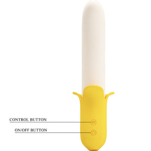 Pretty Love – Banana geek super power 7 vibrations up&down silicone noir