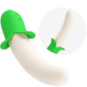Pretty Love – Banana knight super puissance 7 vibrations en silicone