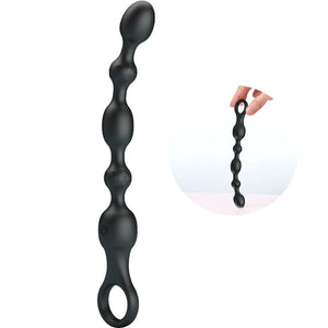 Pretty Love – Balles anal van 10 vibrations rechargeables en silicone