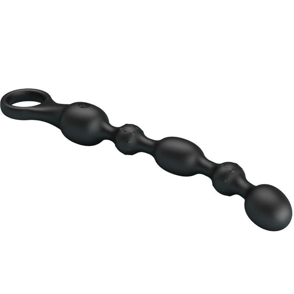 Pretty Love – Balles anal van 10 vibrations rechargeables en silicone