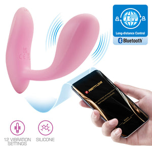 Pretty Love – Baird application g-spot 12 vibrations rechargeable rose