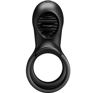 Pretty Love – Gaine pénis jammy 12 vibrations avec langue en silicone rechargeable