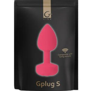 G-Vibe – Funtoys Gplug Small, plug anal vibrant rechargeable rose néon