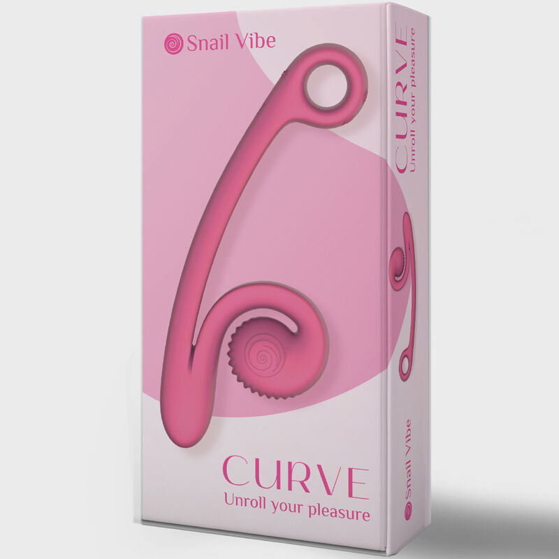 SNAIL VIBE - VIBRATEUR COURBE ORANGE