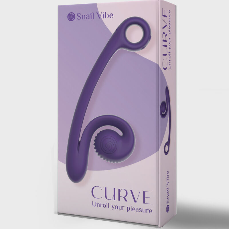 SNAIL VIBE - VIBRATEUR COURBE ORANGE