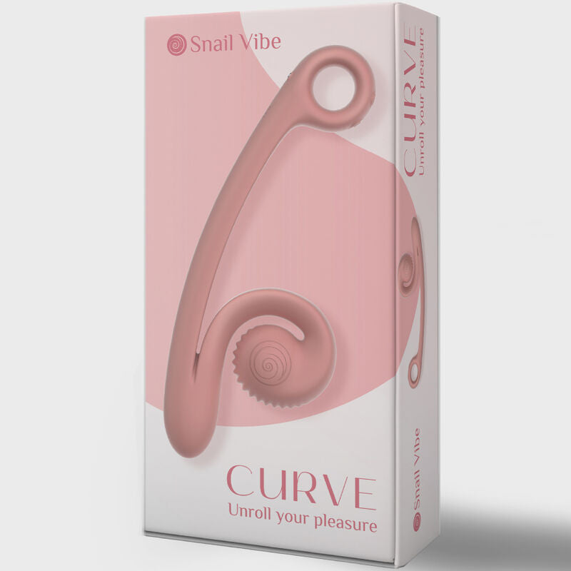 SNAIL VIBE - VIBRATEUR COURBE ORANGE