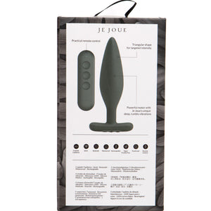 Je Joue – Vibrateur anal egon plug noir