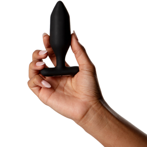 Je Joue – Vibrateur plug anal onyx noir