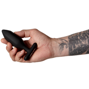 Je Joue – Vibrateur plug anal onyx noir