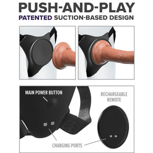 BODY DOCK G-SPOT PRO HARNESS BLACK