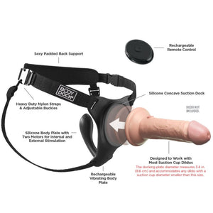 BODY DOCK G-SPOT PRO HARNESS BLACK