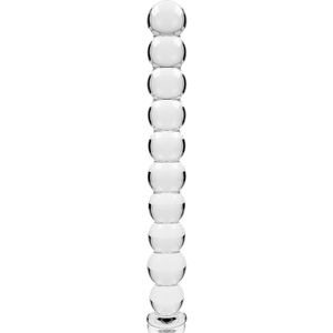 NEBULA SERIES BY IBIZA - MODÈLE 22 GODE EN VERRE BOROSILICATE CLAIR 21.5 CM -O- 2.5 CM