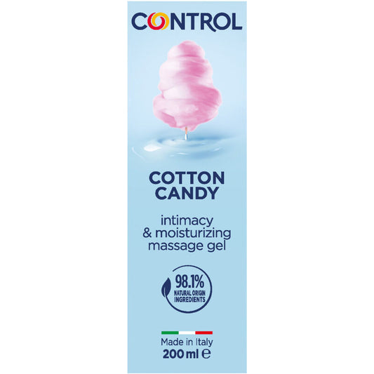 CONTROL - MASAJE GEL 3 IN 1 ALGODÓN DE AZÚCAR 200 ML