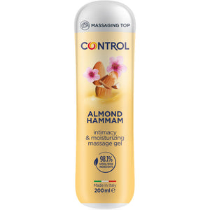 Control – Gel de massage hammam aux amandes 3 en 1 200 ml