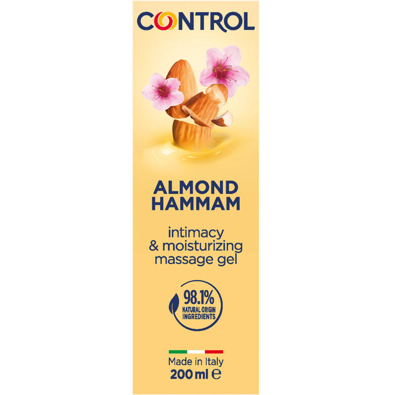 CONTROL - MASAJE GEL 3 IN 1 LECHE DE ALMENDRA 200 ML