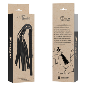 Intense – Fetish flogger en cuir végétalien