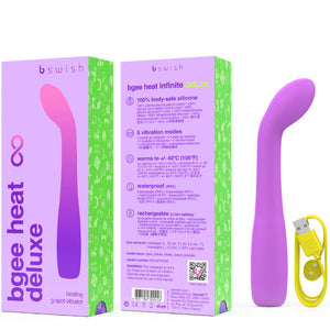 B Swish – Vibrateur rechargeable bgee heat infinite deluxe lavande silicone