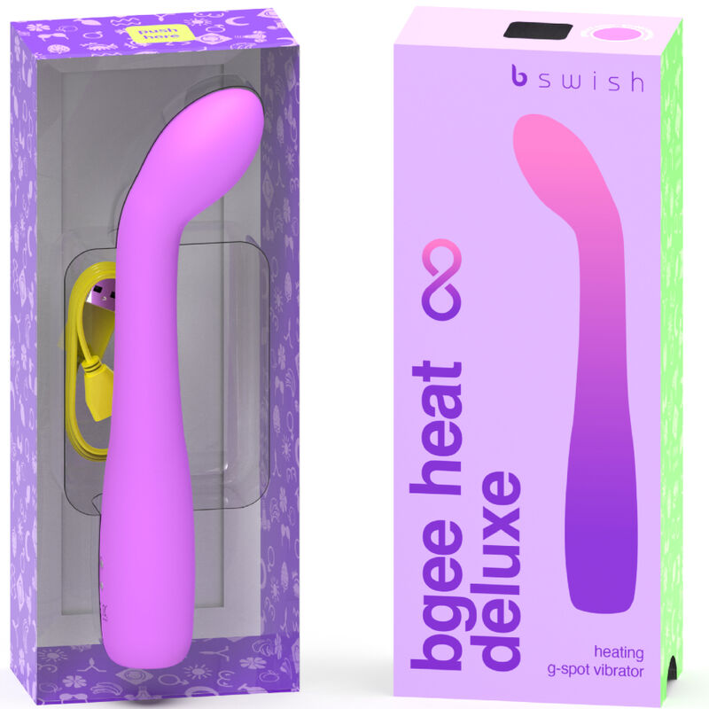 B SWISH - BGEE HEAT INFINITE DELUXE OPLAADBARE VIBRADOR SILICONEN LAVANDA