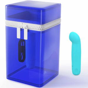 B Swish – Vibrateur rechargeable en silicone bleu bcute curve infinite classic édition limitée