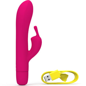 B Swish – Vibrateur rechargeable classique bwild bunny infinite silicone rose