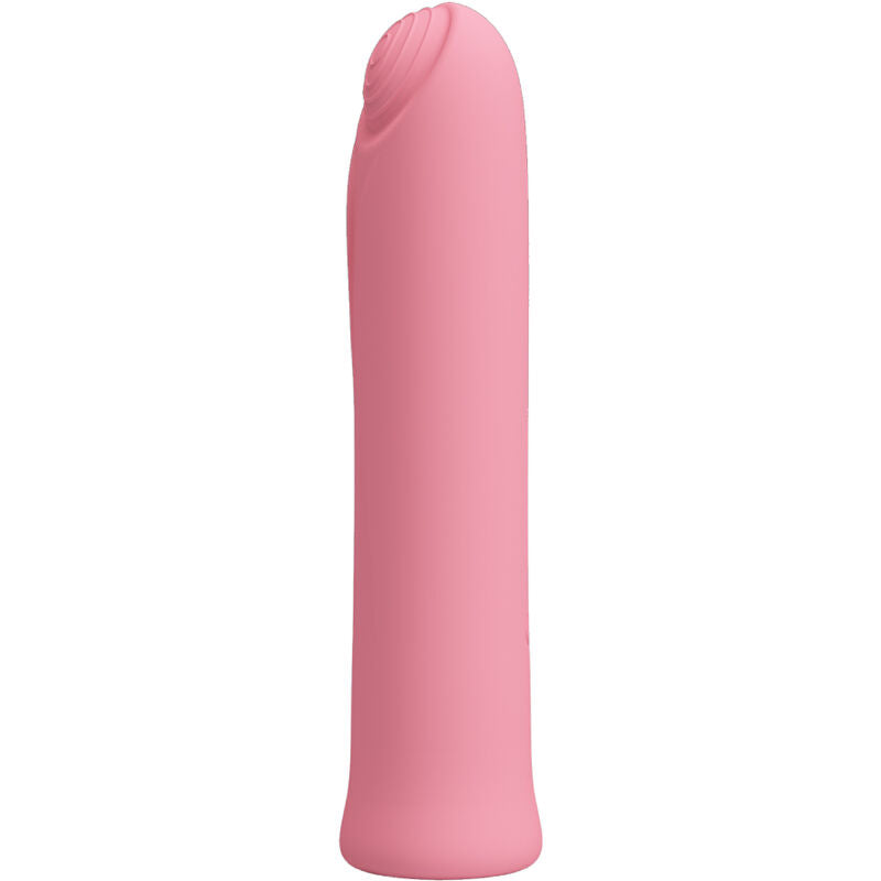 PRETTY LOVE - CURTIS MINI VIBRADOR SUPER POWER 12 VIBRACIONES SILICONE PINK