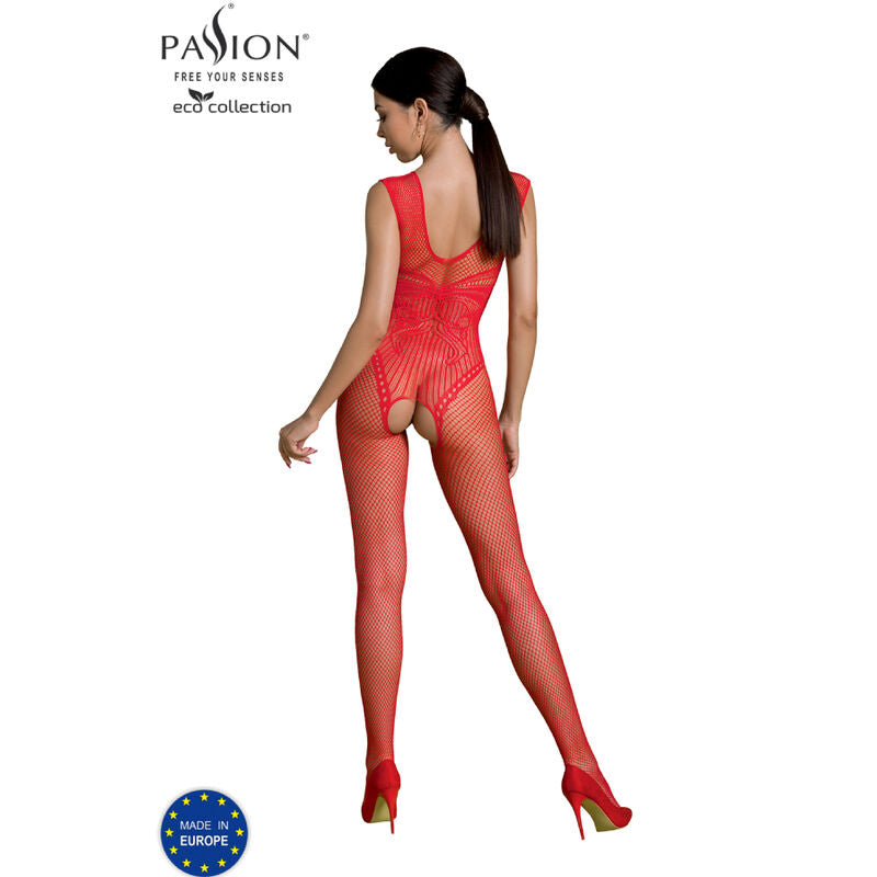 PASSION - BODYSTOCKING ECO COLLECTION ECO BS003 BLANC