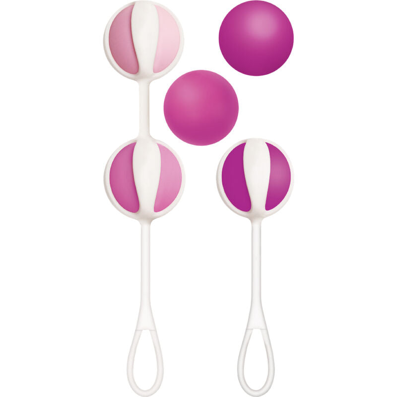 G-Vibe – Set 5 boules de geisha3 rose