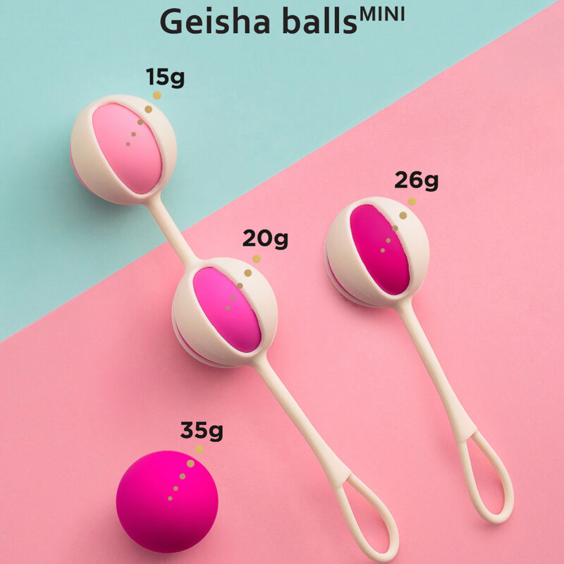 G-VIBE - SET 4 GEISHABALLEN MINI MORADO