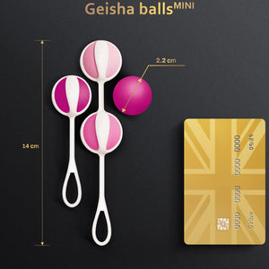G-Vibe – Set 4 boules de geisha mini violet