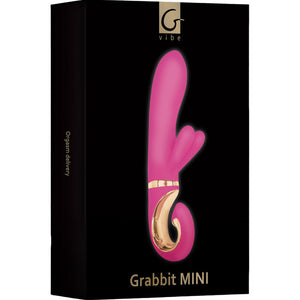 G-Vibe – Vibrateur grabbit mini rose en silicone