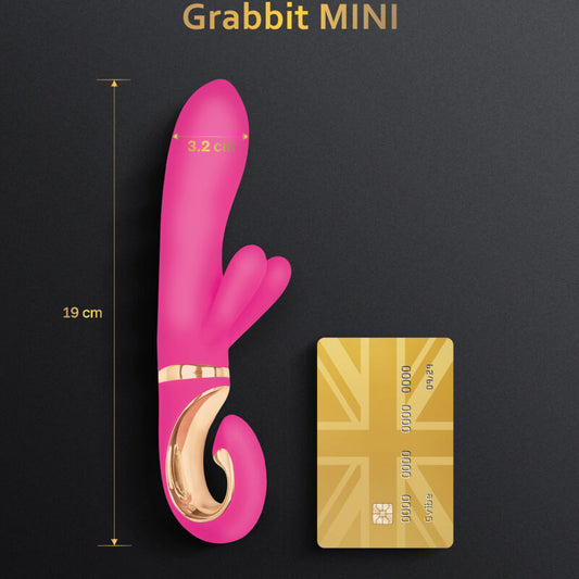 G-VIBE - GRABBIT MINI VIBRADOR SILICIONA PINK