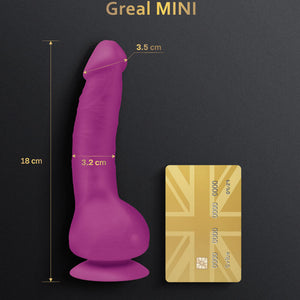 G-Vibe – Greal mini gode vibrateur en silicone fuchsia