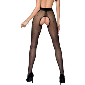 Passion – Tiopen 018 collant noir 3/4 20 den