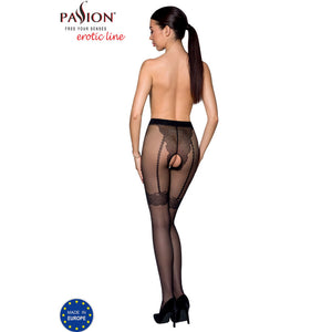 Passion – Tiopen 016 collant noir 3/4 20 den