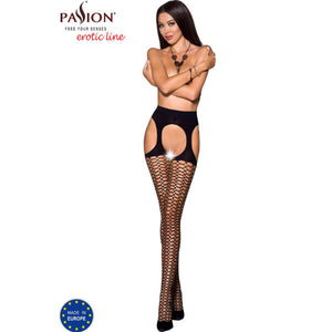 Passion – Tiopen 004 collant noir 1/2 40 den