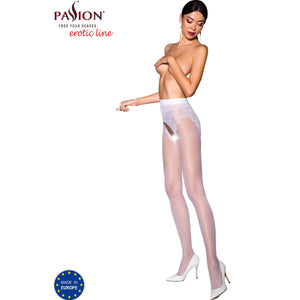 Passion – Tiopen 006 collant rouge 1/2 30 den