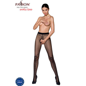 Passion – Tiopen 009 collant noir 3/4 20 den