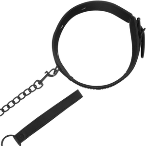 Intense – Fetish collier en cuir vegan