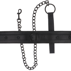 Intense – Fetish collier en cuir vegan