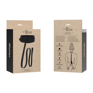 Intense – Fetish collier en cuir vegan
