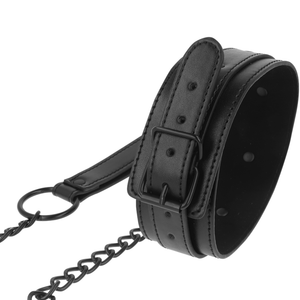 Intense – Fetish collier en cuir vegan