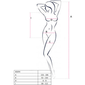 Passion – Bs094 bodystocking rouge taille unique
