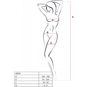 Passion – Bs095 bodystocking rouge taille unique