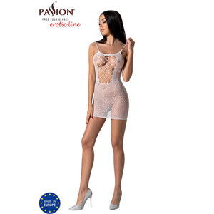 Passion – Bs096 bodystocking blanc taille unique